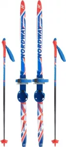 Комплект беговых лыж Nordway DXT008MX11 / A20ENDXT008-MX р-р 110, мультицвет фото