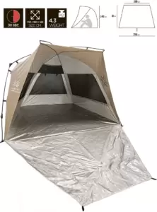 Norfin Summer Silver NF (коричневый)