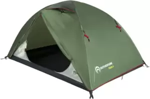 Треккинговая палатка Outventure Teslin 2 (зеленый) фото