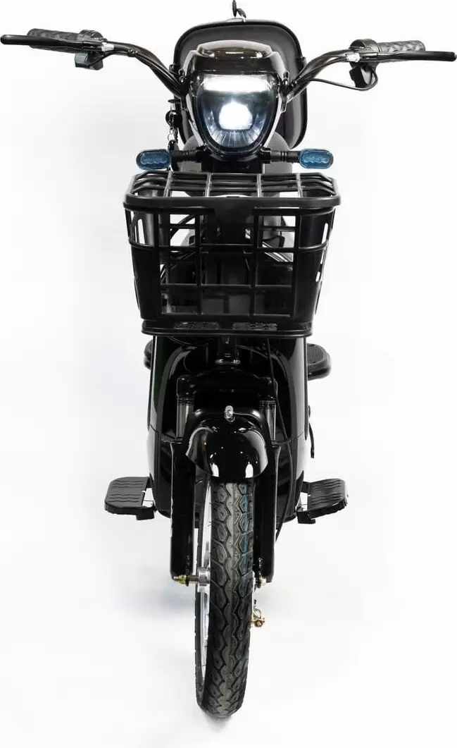 Электроскутер NOVA EC03 (чёрный, без цепи) фото 5