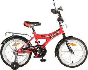 Детский велосипед Novatrack Turbo 16 (красный) фото