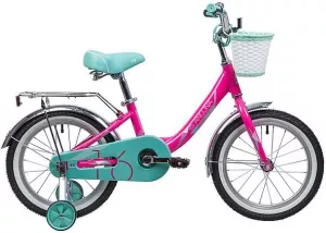 Велосипед детский NOVATRACK Ancona 16 (розовый/голубой, 2019) фото