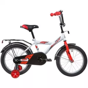 Велосипед детский Novatrack Astra 16 2020 (белый/красный) фото