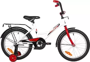 Детский велосипед Novatrack Astra 18 2022 183ASTRA.WT22 (белый/красный) фото
