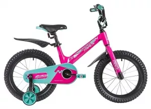 Детский велосипед Novatrack Blast 16 (розовый/голубой, 2019) фото
