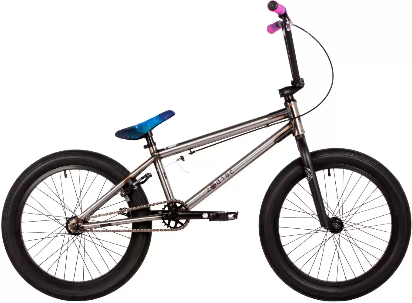 NOVATRACK BMX Zodiac 2025 (серебристый)