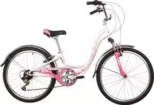 Велосипед Novatrack Butterfly 24 New р.11 2022 (розовый) фото
