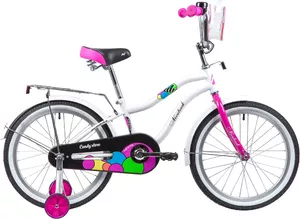 Детский велосипед Novatrack Candy 20 2023 205CANDY.WT23 (белый) фото
