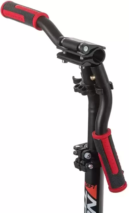 Самокат Novatrack Deft 230 Pro 20 New 230FS.DEFT.BBK22 черный/красный фото