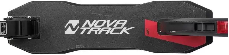 Самокат Novatrack Deft 230 Pro 20 New 230FS.DEFT.BBK22 черный/красный фото