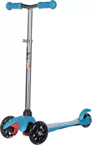 Трехколесный самокат Novatrack Disco-kids Basic 120H.DISCOKIDS.BL25 (синий) фото