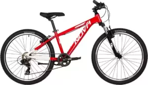 Велосипед Novatrack Extreme 24 24AHV.EXTREME.13RD5 (13, красный/белый) фото