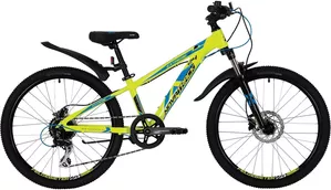 Велосипед Novatrack Extreme 24 HDisc р.11 2020 (зеленый) фото