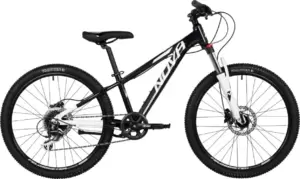 Велосипед Novatrack Extremend 24 24AHD.EXTREMEHD.11BK5 (черный/белый) фото