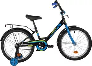 Детский велосипед NOVATRACK Forest 20 2021 201FOREST.BK21 (черный) фото