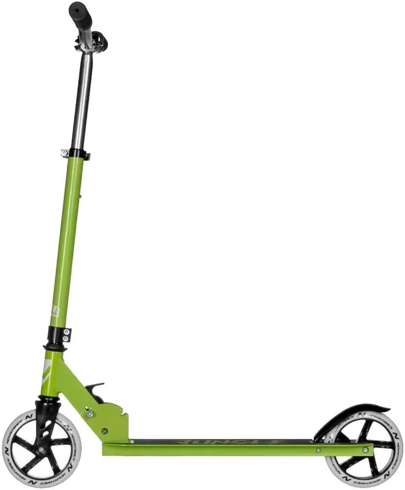 Самокат Novatrack Jungle Alloy 125.JUNGLE.GN25 зеленый фото