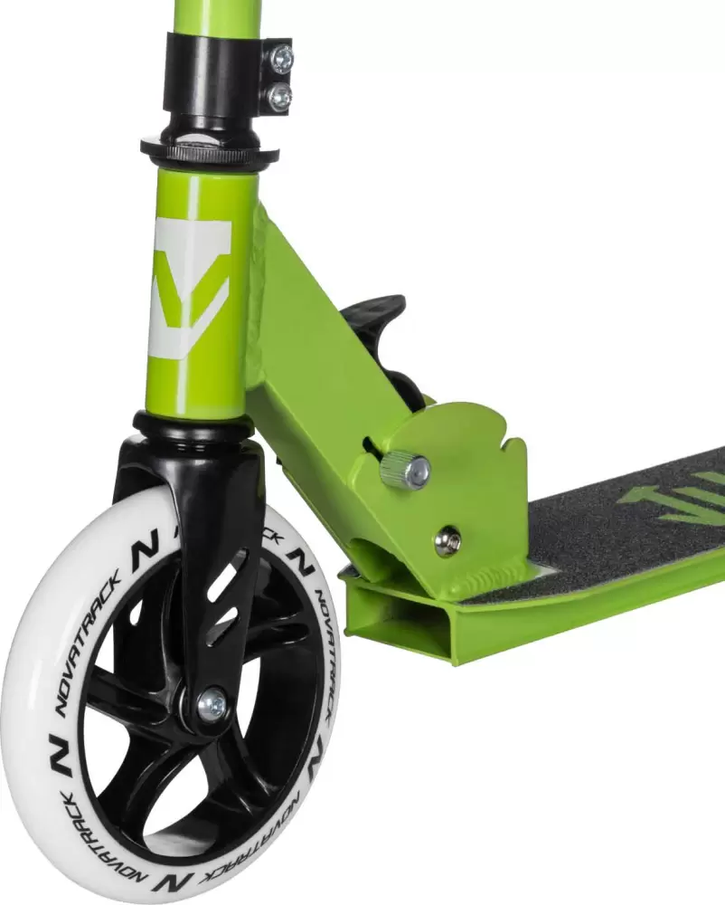 Самокат Novatrack Jungle Alloy 125.JUNGLE.GN25 зеленый фото