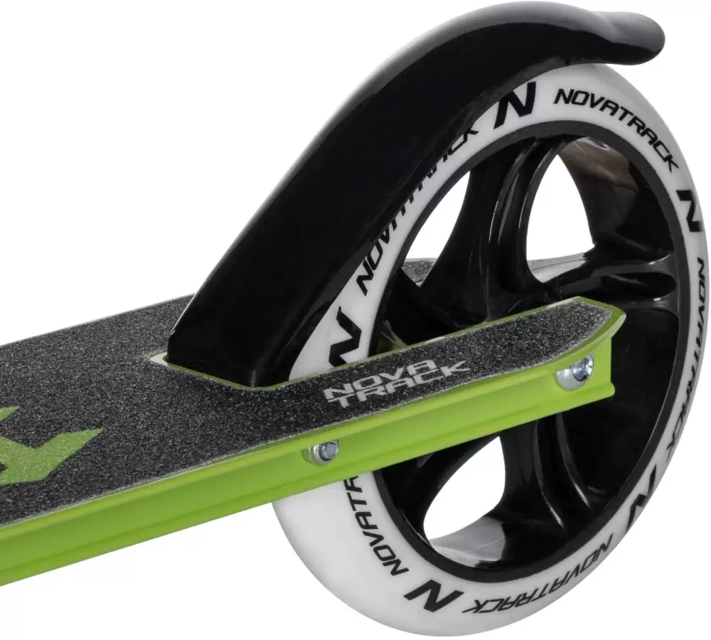 Самокат Novatrack Jungle Alloy 125.JUNGLE.GN25 зеленый фото
