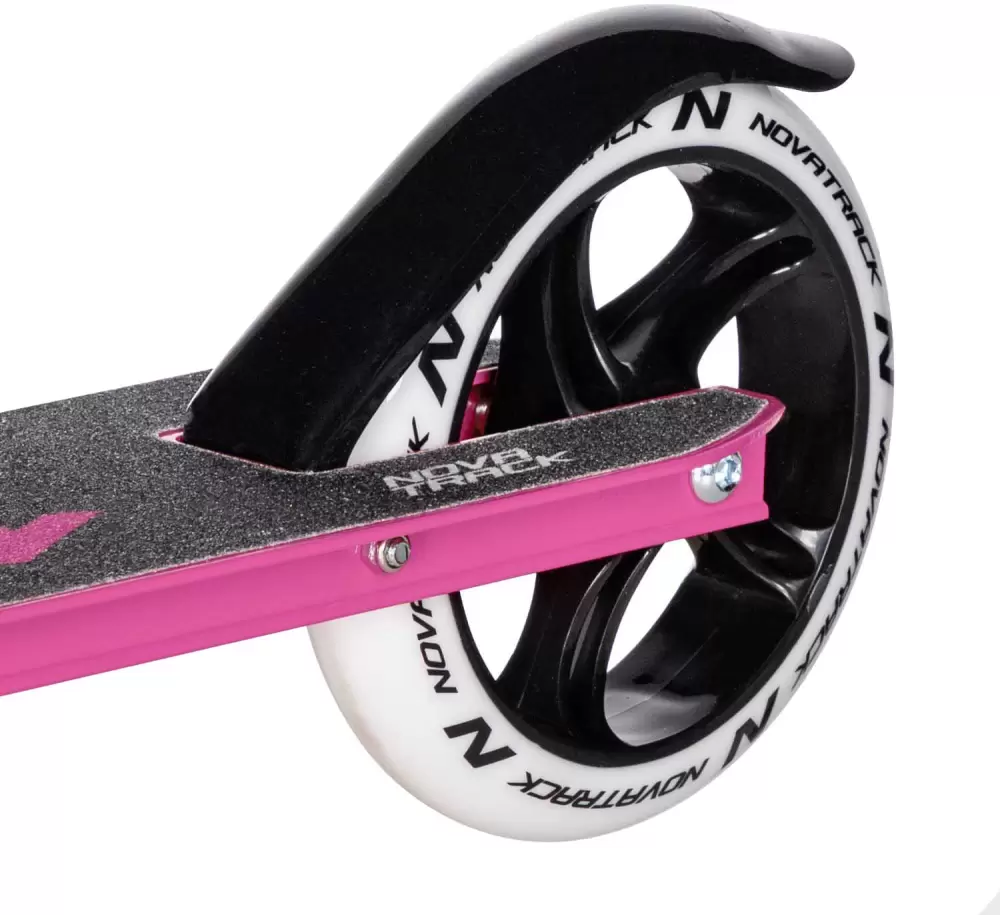 Самокат Novatrack Jungle Alloy 125.JUNGLE.PN25 розовый фото