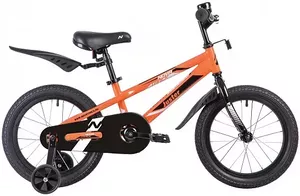 Детский велосипед Novatrack Juster 16 2023 165JUSTER.OR23 (оранжевый) фото