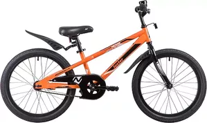Детский велосипед Novatrack Juster 20 2023 205JUSTER.OR23 (оранжевый) фото