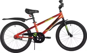 Детский велосипед Novatrack Juster 20 2023 205JUSTER.RD23 (красный) фото
