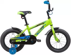 Велосипед детский NOVATRACK Lumen 14 (зеленый/черный, 2019) icon