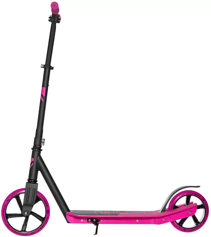 Самокат Novatrack Plastic NF 230PNF.POLIS.PN25 (розовый) фото