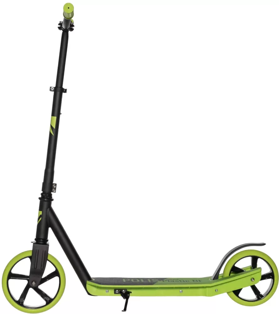 Самокат Novatrack Plastic NF 230PNF.POLIS.GN25 зеленый фото