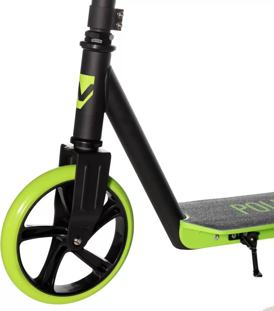 Самокат Novatrack Plastic NF 230PNF.POLIS.GN25 зеленый фото