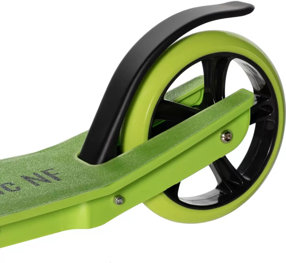 Самокат Novatrack Plastic NF 230PNF.POLIS.GN25 зеленый фото