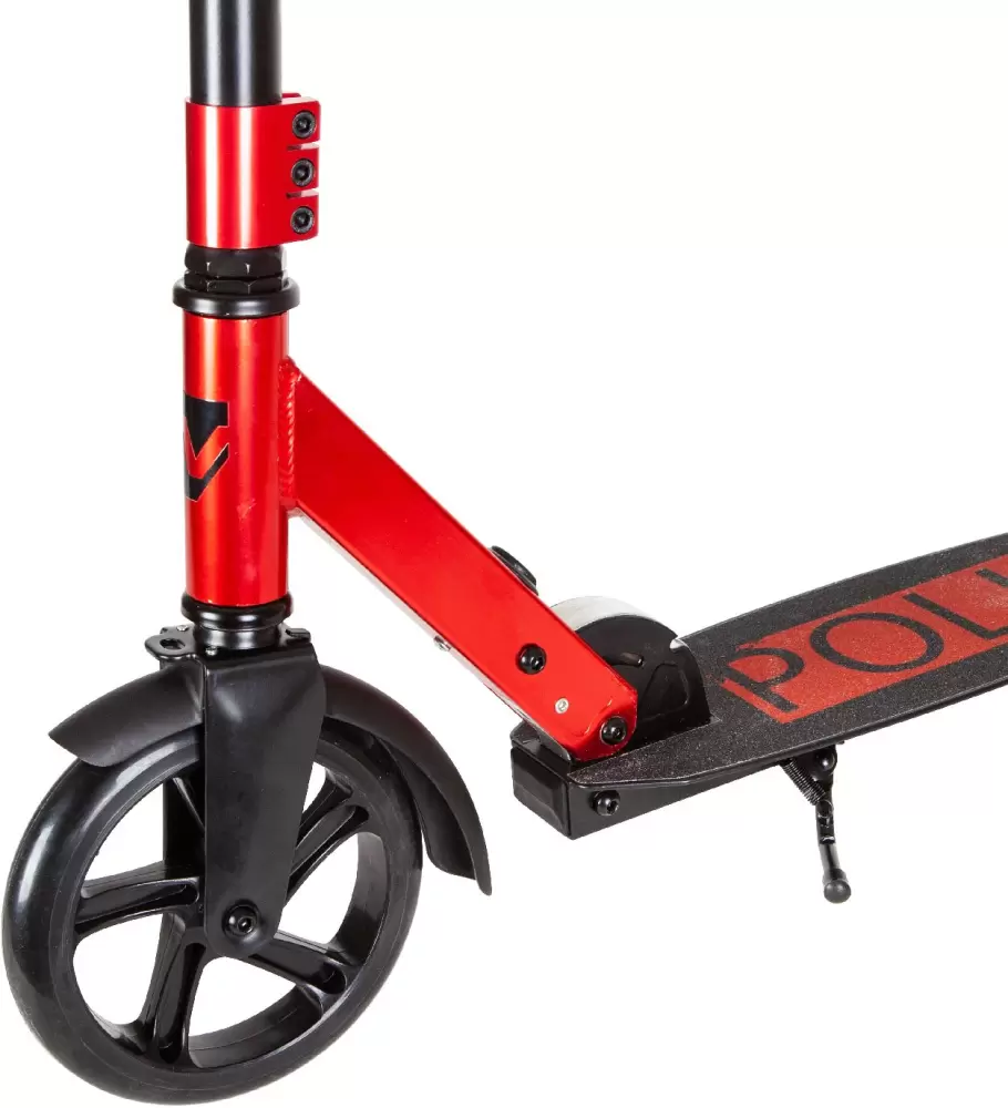Двухколесный подростковый самокат Novatrack Polis 180 Pro 180.POLIS.RD22 (красный) фото