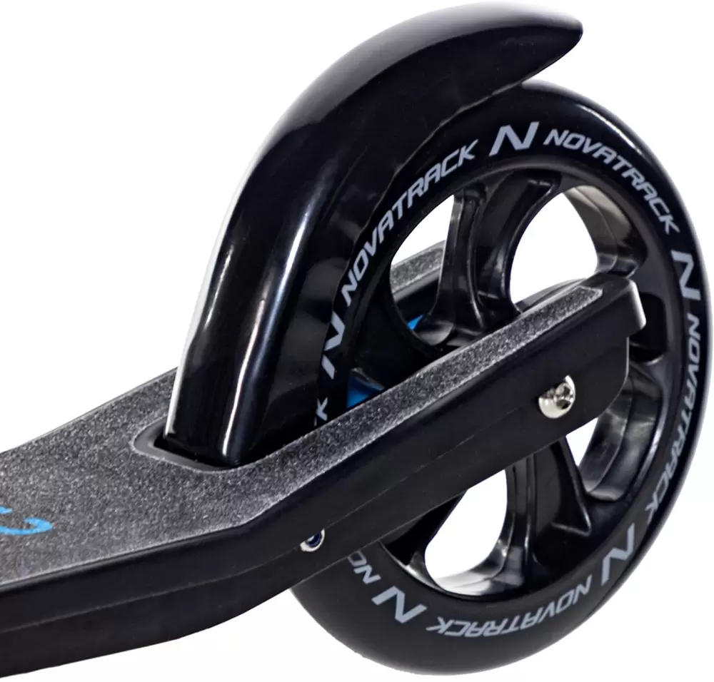 Самокат Novatrack Polis Plastic 160P.POLIS.BL25 синий фото