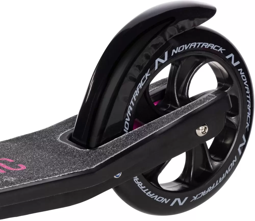Самокат Novatrack Polis Plastic 160P.POLIS.PN25 розовый фото