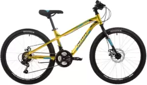 Велосипед Novatrack Prime 18 D 2024 24AHD.PRIME.13GGD4 (золотистый)