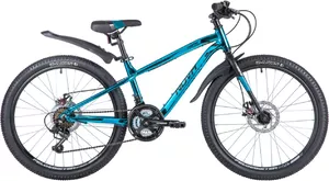 Велосипед NOVATRACK Prime D 24 р.11 2020 (синий) фото