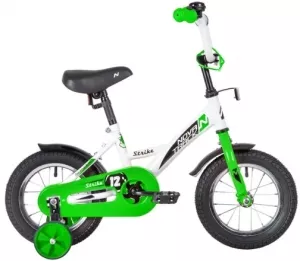 Велосипед детский Novatrack Strike 12 (2020) 123STRIKE.WTG20 white/green фото