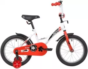 Велосипед детский Novatrack Strike 16 (2020) 163STRIKE.WTR20 white/red фото