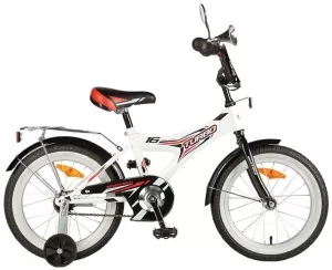 Детский велосипед Novatrack Turbo 16 (белый) фото