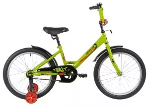 Детский велосипед Novatrack Twist New 20 201TWIST.GN20 (салатовый/черный, 2020) фото