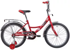 Велосипед детский NOVATRACK Urban 20 (красный/черный, 2019) фото