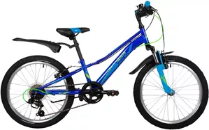 Детский велосипед Novatrack Valiant 6.V 20 2022 20SH6V.VALIANT.BL22 (синий) фото