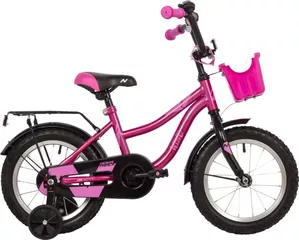 Детский велосипед Novatrack Wind Girl 14 2022 144WIND.PN22 (пурпурный) фото