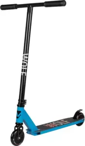 Самокат трюковый Novatrack Wolf 100P.WOLF.BL25 синий фото