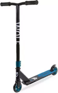 Самокат Novatrack Wolf El 100A.WOLF.BBL20 Black/Blue фото