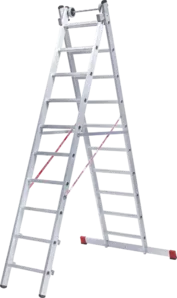 Лестница-стремянка Новая Высота 2x12 ступеней (5220212) фото