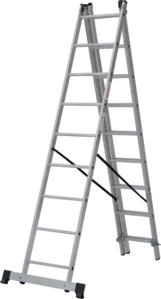 Лестница-стремянка Новая Высота 3x9 ступеней (1230309) фото