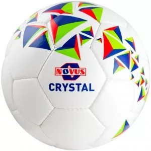 Мяч футбольный Novus Crystal размер 4 white/blue/red фото