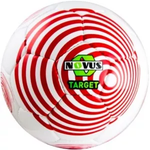 Мяч футбольный Novus Target размер 5 white/red фото