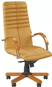 Кресло Новый Стиль GALAXY wood chrome фото